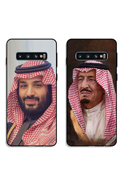 Covernex حافظتان لهاتف سامسونج جالاكسي إس 10 بلس بغطاءين واقيين الملك سلمان و...