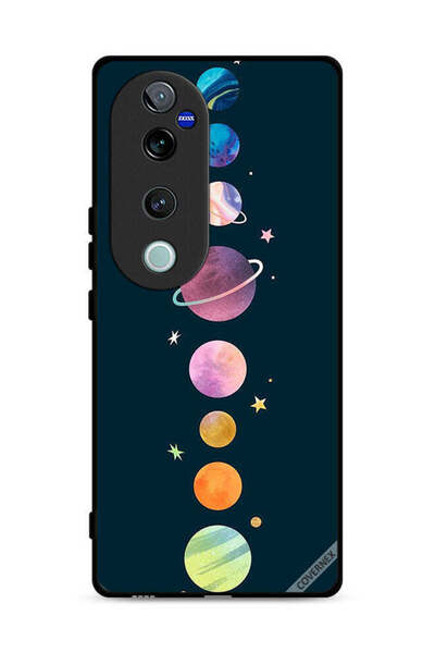 Covernex غطاء حماية لهاتف Vivo S19 Pro 5G بتصميم الكواكب في صف واحد