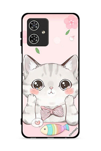 Covernex غطاء حماية لهاتف موتورولا موتو جي 54 5 جي - سمكة القط