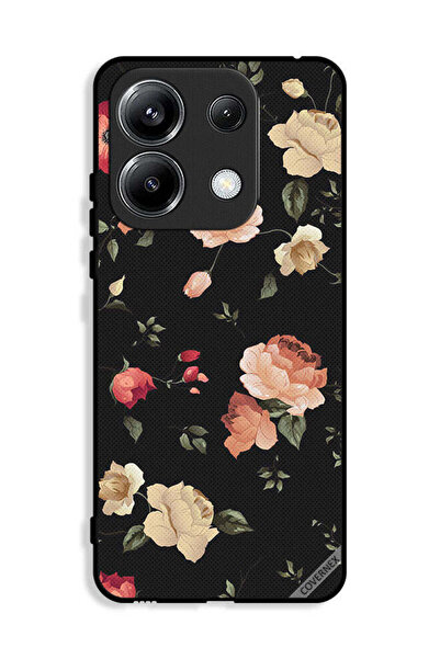 Covernex غطاء حماية لهاتف Xiaomi Poco M6 Pro 4G بخلفية فنية زهرية