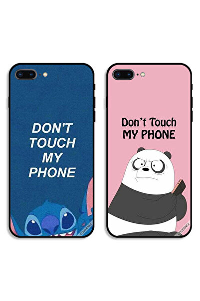 Covernex Two Cases For Apple iPhone 7 Plus Protective Covers Dont Touch My Phone