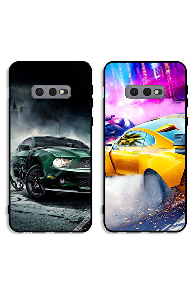 Covernex حافظتان لهاتف سامسونج جالاكسي S10e بغطاءين واقيين بتصميم سيارة سباق ...