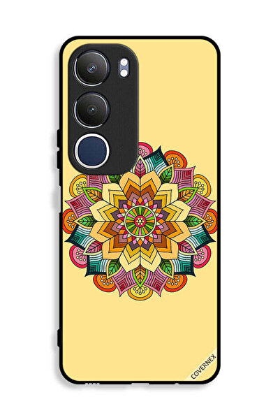 Covernex غطاء حماية لهاتف Vivo Y19s 4G بنمط ماندالا دائري