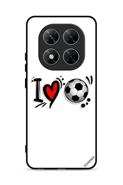 Covernex Xiaomi Redmi Note 14 Pro 5G Protective Case Cover I Love Football