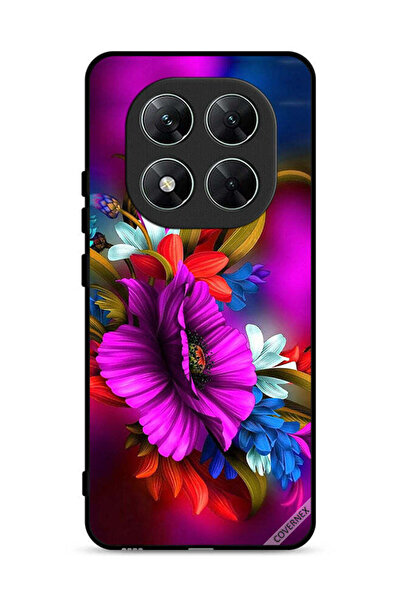 Covernex غطاء حماية لهاتف شاومي ريدمي نوت 14 برو 5G، تصميم زهور عالية الدقة