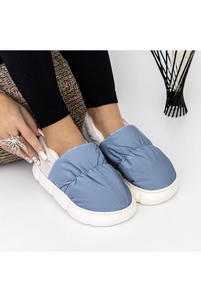 FASHION Women's Slippers A-623 Blue |