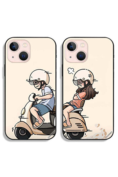 Covernex حافظتان لهاتف Apple iPhone 13، أغطية حماية للزوجين أثناء قيادة السكو...