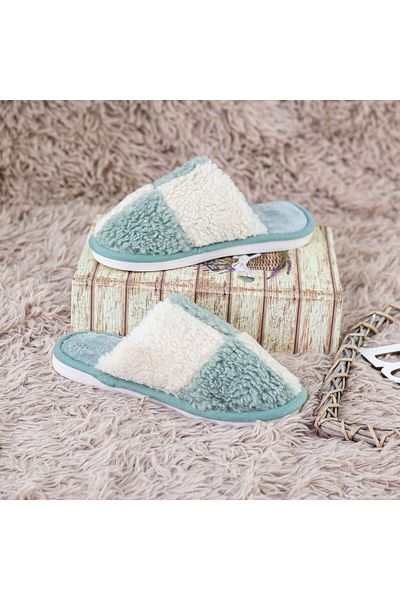 FASHION House Slippers A-27 Green