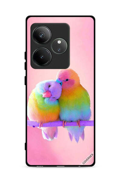 Covernex غطاء حماية لهاتف Realme GT Neo6 5G بنقشة طيور لطيفة