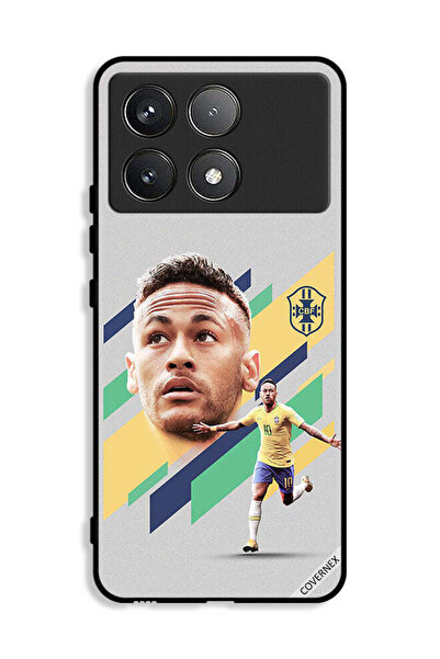 Covernex غطاء حماية لهاتف شاومي بوكو X6 برو 5G، رسم نيمار