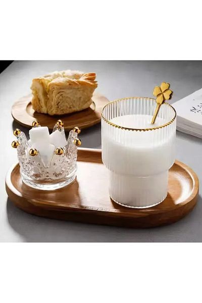 LUXXO Set 6 glasses made of glass, Dune, 260ml