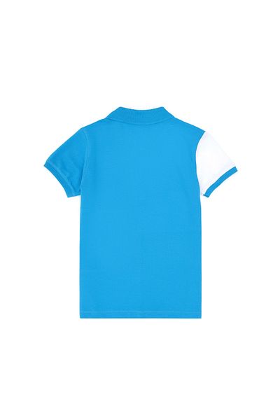 U.S. Polo Assn. Boy's Turquoise Polo Neck T-Shirt 50300185-Vr093