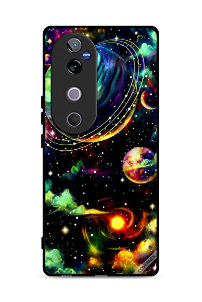 Covernex غطاء حماية لهاتف Vivo V40 5G بتصميم نباتات زحل