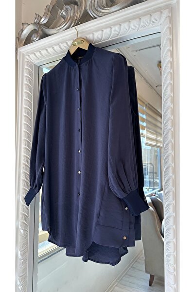 Invee Cămașă Modal 6674M - Bleumarin