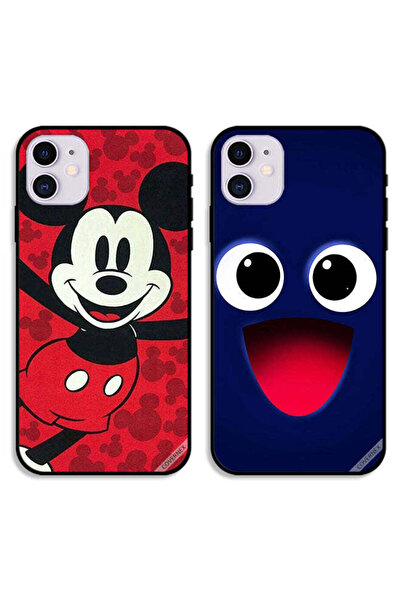 Covernex حافظتان لهاتف Apple iPhone 12 mini، أغطية حماية برسومات ابتسامة سعيد...