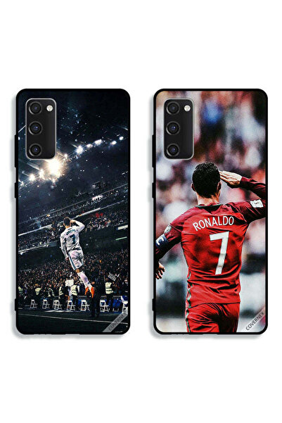 Covernex حافظتان لهاتف سامسونج جالاكسي S20 FE بأغطية حماية تحية رونالدو للجماهير