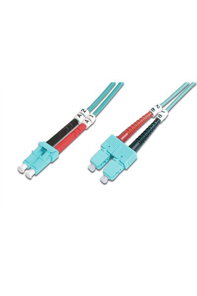 Digitus Cablu Patch SC-LC Multimode 2m Aqua