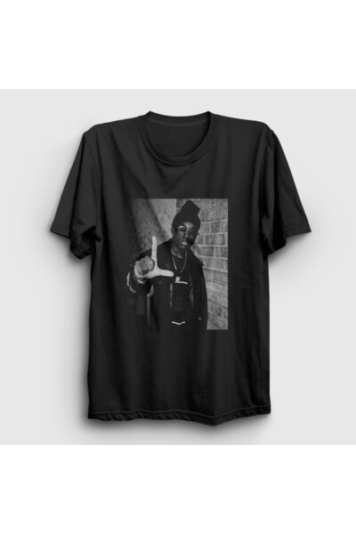 Presmono تي شيرت هارلم رابر هيب هوب كبير L للجنسين باللون الأسود 553863tt