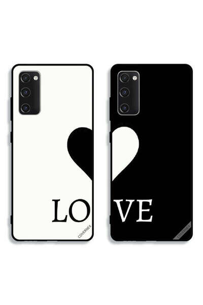 Covernex حافظتان لهاتف سامسونج جالاكسي S20 FE، أغطية حماية خلفية بتصميم زوجين...