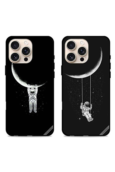 Covernex حافظتان لهاتف Apple iPhone 16 Pro، أغطية حماية بتصميم رائد فضاء متأر...