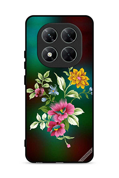 Covernex غطاء حماية لهاتف Xiaomi Poco X7 5G، زهور عالية الدقة