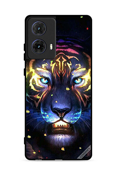 Covernex Motorola Moto G85 5G Protective Case Cover Lion Art Clip