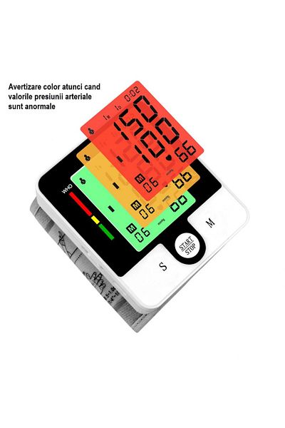 JustZEN JustZEN® W 132 blood pressure monitor, 0-299 mmHg, fully automatic with high-precision sensor