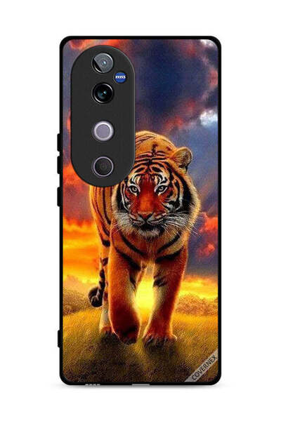 Covernex غطاء حماية فيفو V40 5G بتصميم الفهد المتحرك