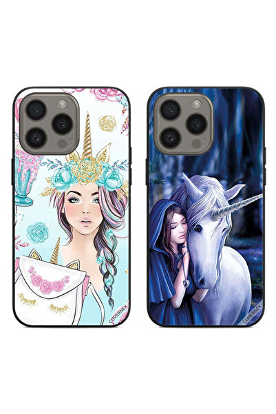 Covernex حافظتان لهاتف Apple iPhone 15 Pro مع أغطية حماية رموش على الحقيبة وف...