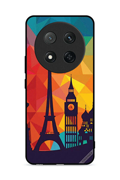 Covernex غطاء حماية لهاتف Honor X9c 5G بنمط باريس الملون