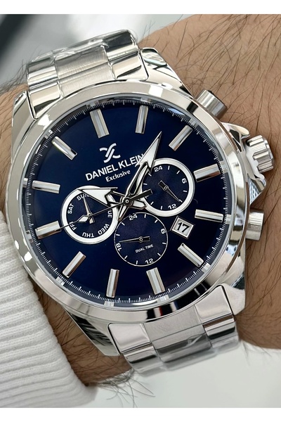 Daniel Klein Hediyelik Orijinal Erkek Kol Saati Su Geçirmez Çelik Kordon Hedi...