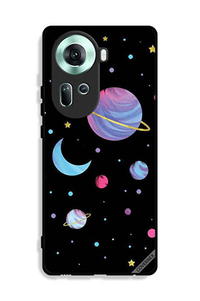 Covernex غطاء حماية لهاتف Oppo Reno11 5G برسومات الكواكب