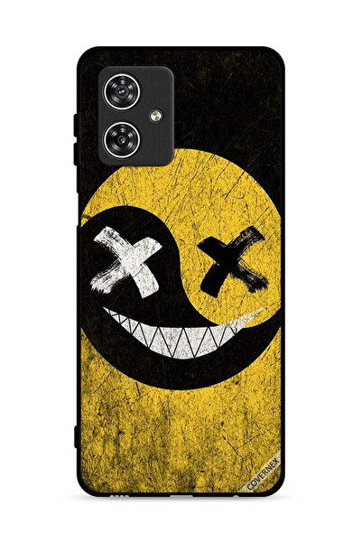 Covernex غطاء حماية لهاتف موتورولا موتو جي 54 5G برسومات وجه مارشميلو