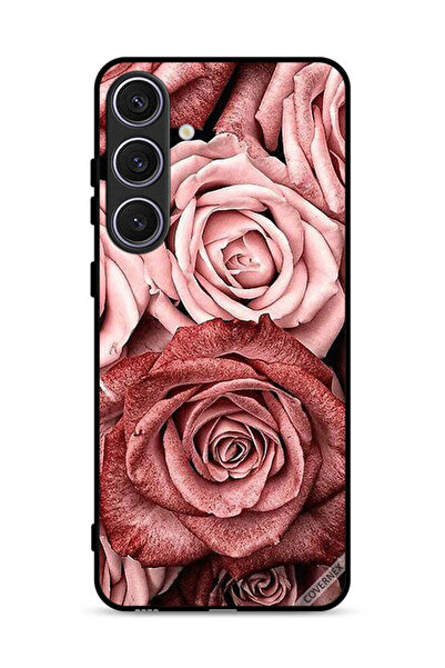 Covernex غطاء حماية لهاتف سامسونج جالاكسي S25 بلس - زهور الخوخ