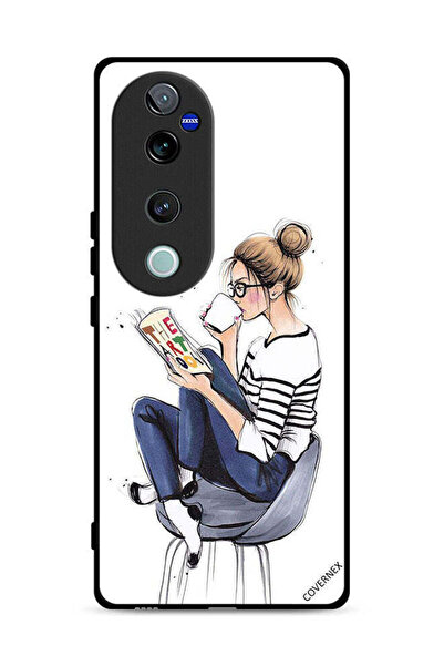 Covernex غطاء حماية لهاتف Vivo S19 Pro 5G - قراءة كتاب الفن