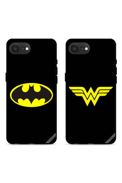 Covernex حافظتان لهاتف Apple iPhone 16e، أغطية حماية، غطاء خلفي بطبعة باتمان ...