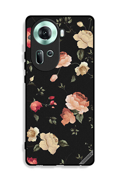 Covernex غطاء حماية لهاتف Oppo Reno11 5G بخلفية فنية زهرية