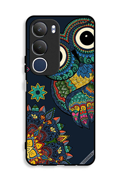 Covernex غطاء حماية لهاتف Vivo Y19s 4G بتصميم بومة زهرية