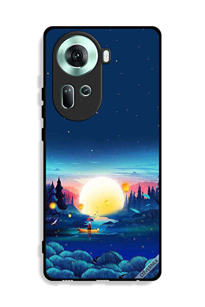 Covernex غطاء حماية Oppo Reno11 5G بمنظر غروب الشمس