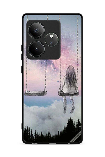 Covernex غطاء حماية لهاتف Realme GT Neo6 5G برسومات فتاة وحيدة