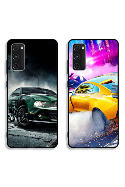 Covernex حافظتان لهاتف سامسونج جالكسي S20 FE بأغطية حماية بتصميم سيارة سباق و...