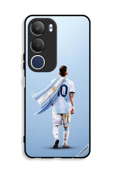 Covernex غطاء حماية لهاتف Vivo Y19s 4G بطبعة سوبر مان ليو ميسي