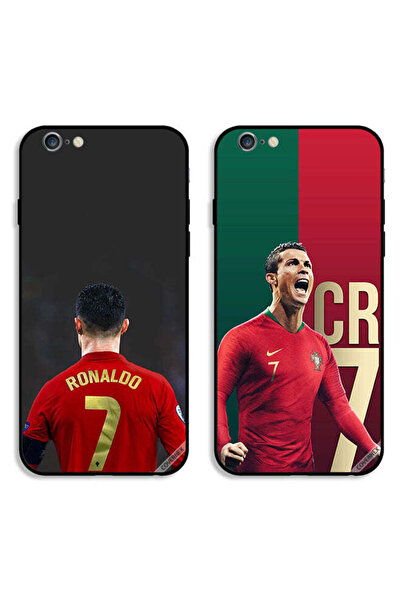 Covernex حافظتان واقيتان لهاتف Apple iPhone 6 Plus/6s Plus، رونالدو، أعظم لاع...