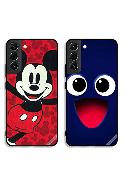 Covernex حافظتان لهاتف سامسونج جالاكسي S22 بلس 5G، أغطية حماية برسومات ابتسام...