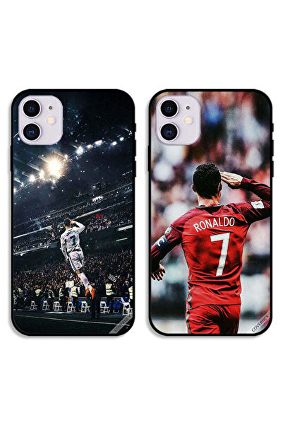Covernex حافظتان واقيتان لهاتف Apple iPhone 11، تحية رونالدو للجماهير