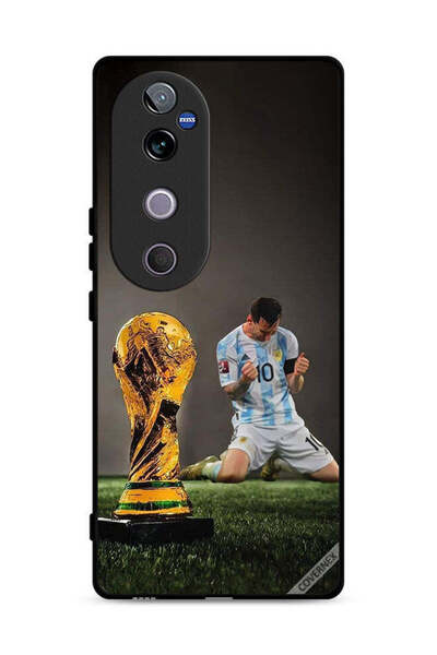 Covernex غطاء حماية لهاتف Vivo V40 5G بتصميم ليو ميسي وكأس الفيفا