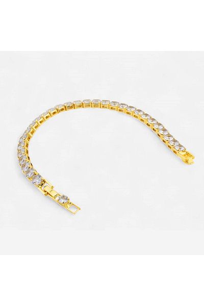 İMRAN GOLDEN TENNIS BRACELET