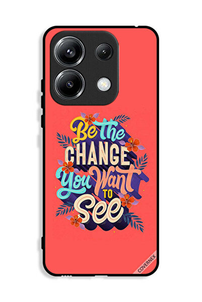 Covernex غطاء حماية لهاتف Xiaomi Redmi Note 13 Pro 4G كن التغيير الذي تريد رؤيته