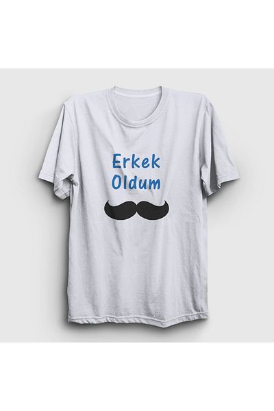 Presmono Unisex Λευκό Μπλουζάκι Περιτομής Ανδρών 553543tt