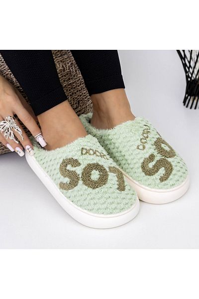 FASHION Women's Slippers A-628 Green |
